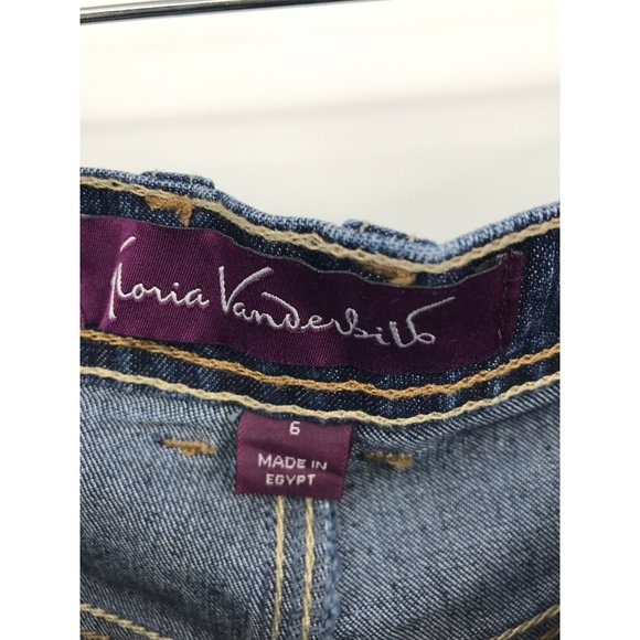 Gloria  Vanderbilt Stretch Classic Fit Straight Leg Jean Size 6 NEW - Picture 5 of 6